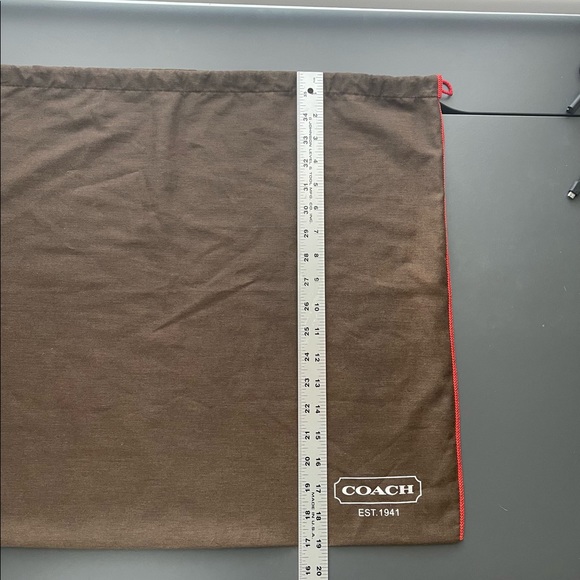 Coach Vintage Large Drawstring Dust Cover - Picture 4 of 5